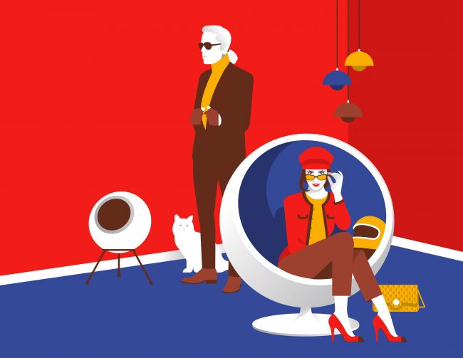 Bandeau Bloom au salon du Vintage à Lyon