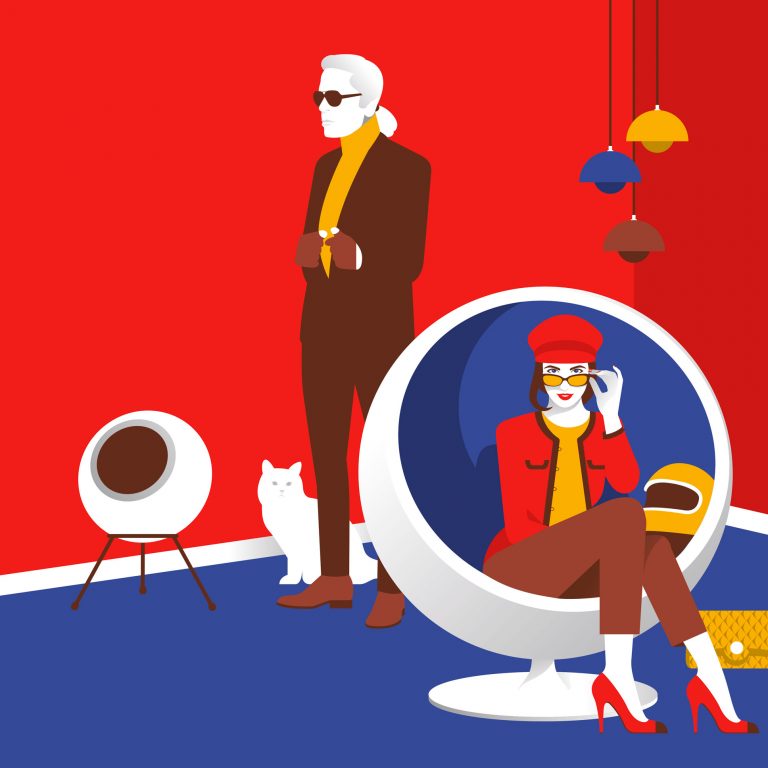 Bandeau Bloom au salon du Vintage à Lyon