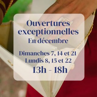 OUVERTURES EXCEPTIONNELLES en DÉCEMBRE
les dimanches 7, 14 et 21
& les lundis 8, 15 et 22
De 13h à 18h 🎁
Parceque nous croyons fort à une consommation différente, nous passons en non-stop pour faciliter votre shopping engagé ! 🤶
Mettre de la seconde main sous le sapin, c'est malin 🎄🎄🎄
7/7 LET'S GOOOO, On vous attend !
Elise & Momo
🕖 du mardi au samedi 11h-19h
📍 25 rue des capucins 69001 Lyon
@lavitrinedespentes
#modeethique #reusereducerecycle #secondemain