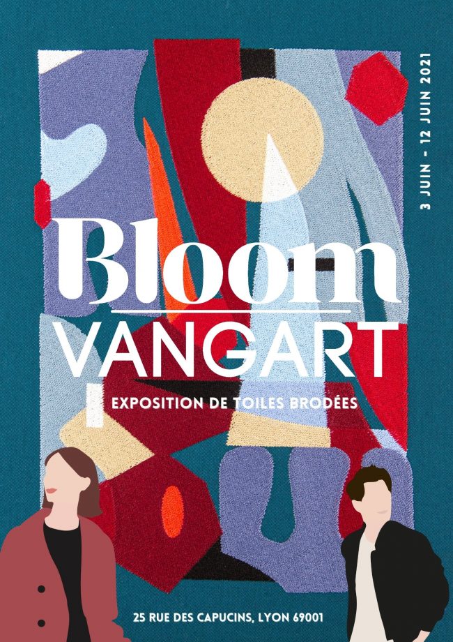 Affiche collaboration Bloom x Vangart